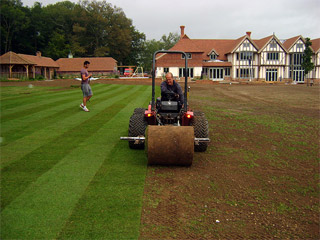 Large Scale Turfing
