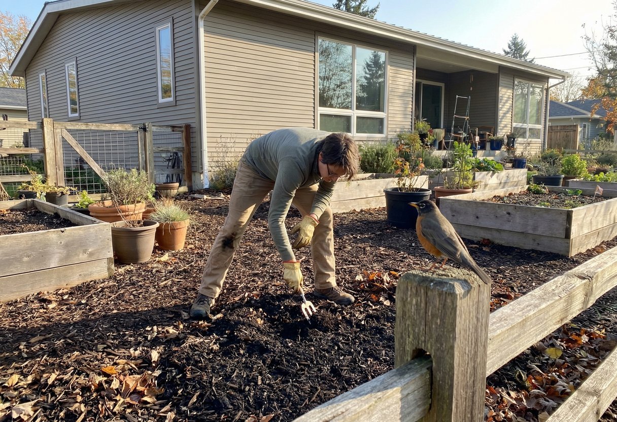 A Simple Morning Gesture In The Garden Guarantees To Attract The Robin