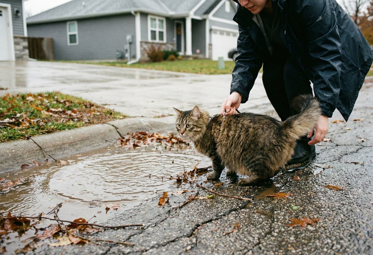 Does Your Cat Drink From Puddles This Behavior Should Immediately Raise Alarms