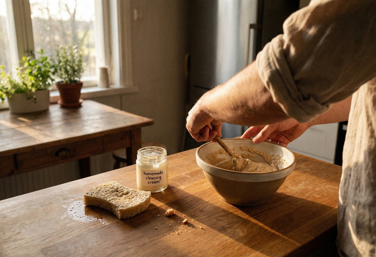 Less Than A Euro This Homemade Cream Wipes Out Limescale In Five Minutes With Two Forgotten Ingredients