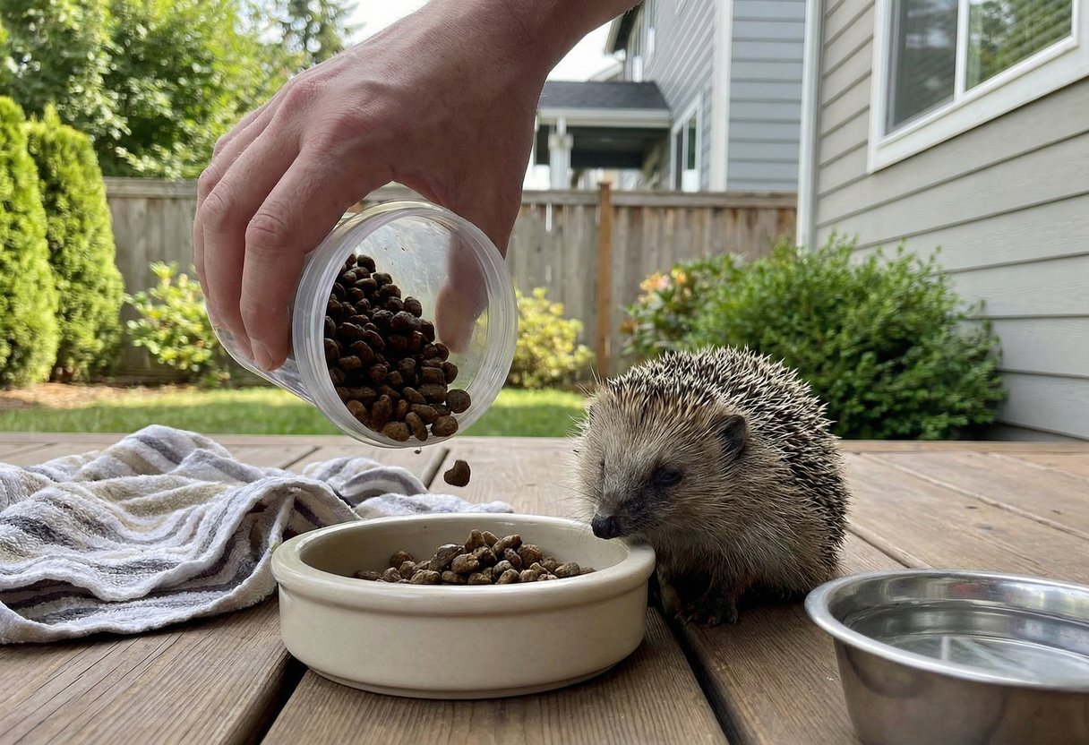 No Need For Milk This Simple Food Truly Helps A Weakened Hedgehog Regain Strength